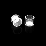 Honey   Milk Cups Quartz Banger 18mm Black BG