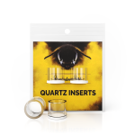 Honey   Milk Cups Quartz Banger 18mm Main White BG