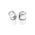 Honey   Milk Cups Quartz Banger 18mm White BG
