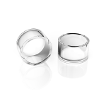 Honey   Milk Cups Quartz Banger 25mm White BG