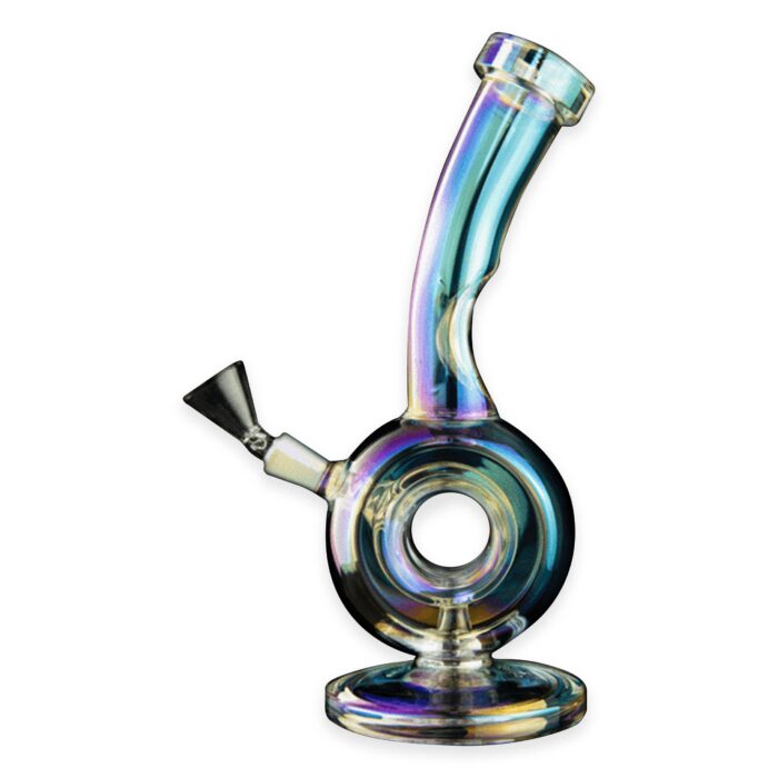 MJ Arsenal Iriedescent Saturn Mini Water Pipe