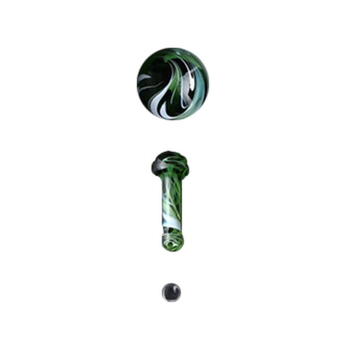 Honeybee Herb – Glass Mushroom Pillar Terp Set