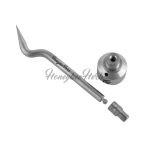 silver cap w bent pencil apart SM 1