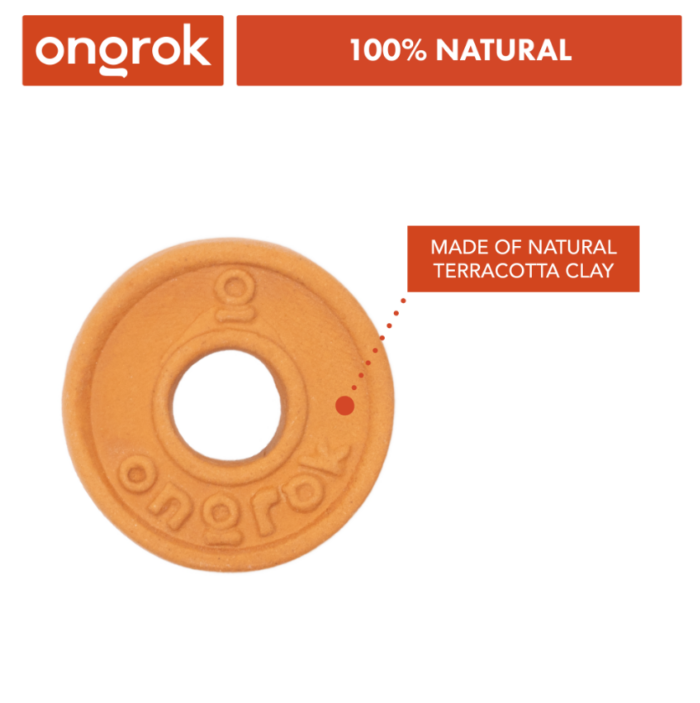 ONGROK Terracotta Clay Humidifying Stones – 2 Pack