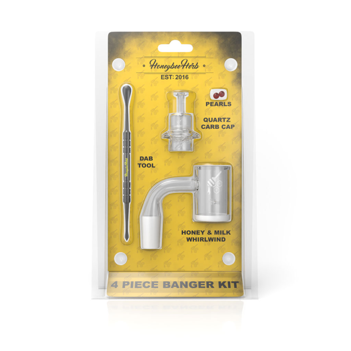 Honeybee Herb – Four Piece Banger Kit