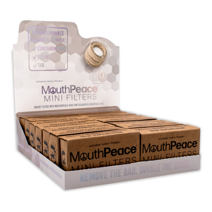 Moose Labs MouthPeace Mini Filter Refill Display