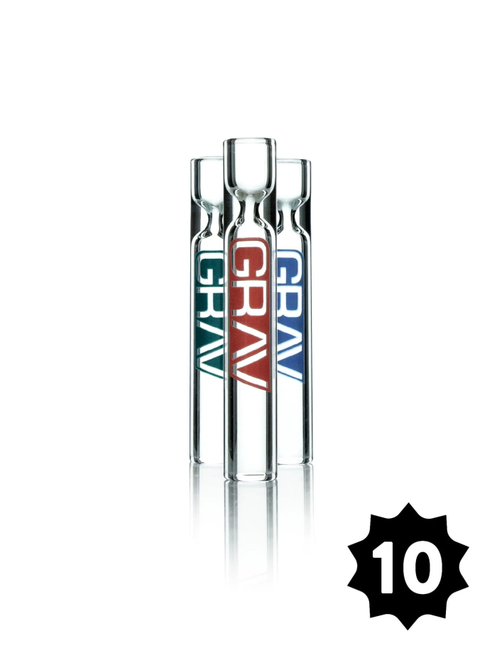 12mm GRAV® Taster – Clear (10PK)