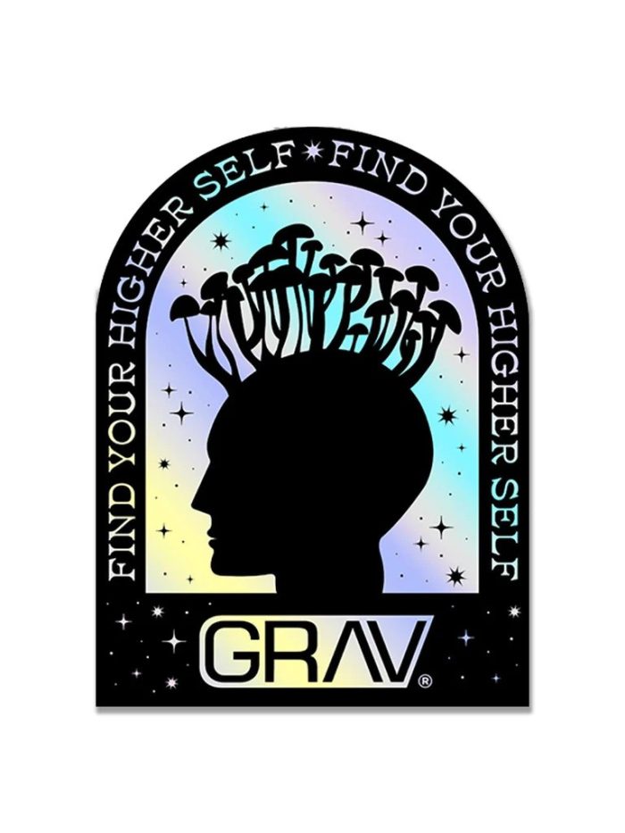 GRAV® Hologram Sticker (5PK)