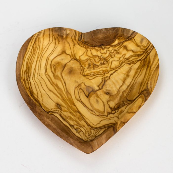 VOW – Olive Wood Tray Heart Shape