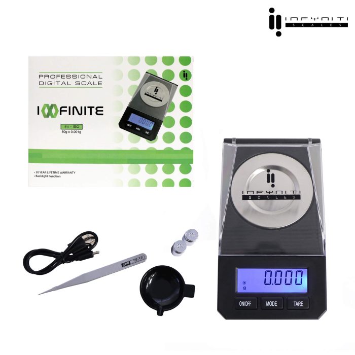 Infyniti Scales – Infinite; 50g X 0.001g, Pocket Scales