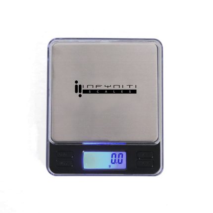 Infyniti Scales – TANK; 2000g X 0.1g, Table Scales Black