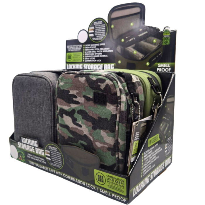 Smokezilla – Smell Proof Canvas Lock Bag w/ Tool