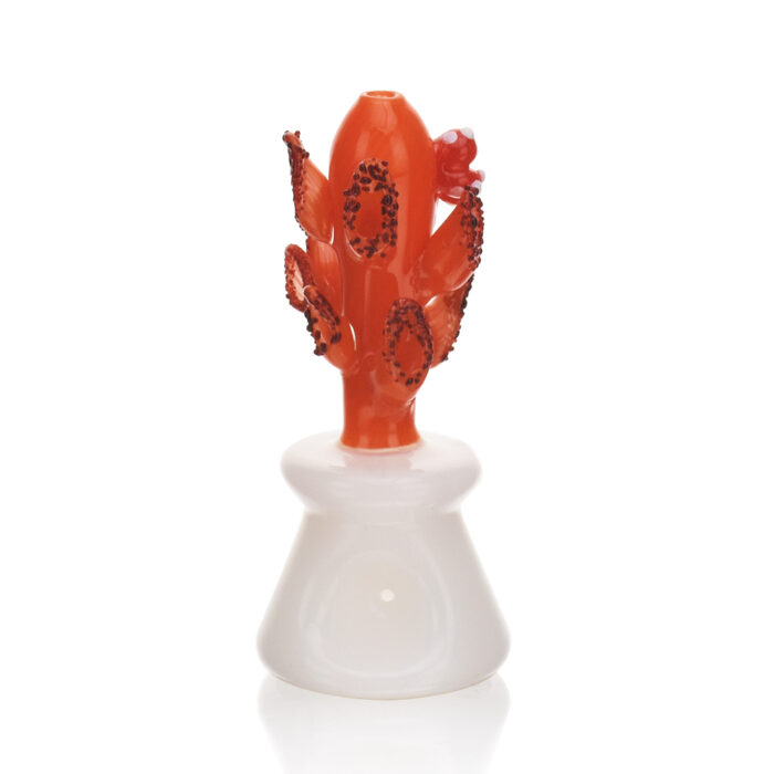 EG Glass BSH09 EG Coral Pot Hand Pipe 4.5 ORANGE.jpg