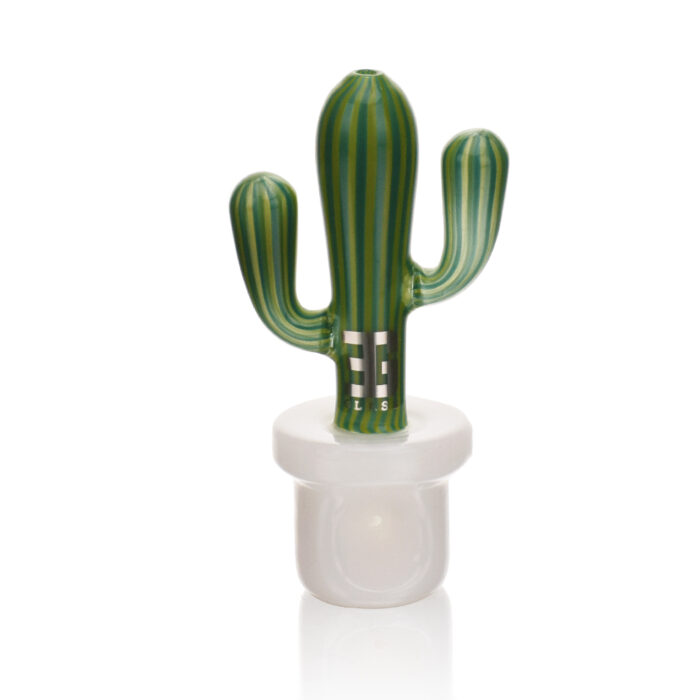 EG Glass BSH15 Bonsai Series Potted Wig Wag Cactus Hand Pipe WHITE.jpg