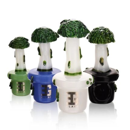 EG Glass BSH20 Potted Green Brain Mushroom Hand Pipe 4.7.jpg