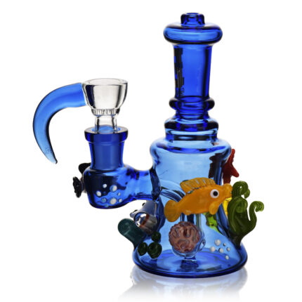 EG Glass EG 61 Mini Sea Life Rig 5.6 Transparent Blue 1.jpg