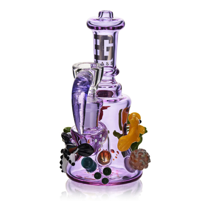 EG Glass EG 61 Mini Sea Life Rig 5.6 Transparent PURPLE 1.jpg