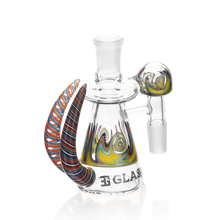 EG Glass EGA03 EG Flame Horn Ash Catcher YELLOW 1.jpg