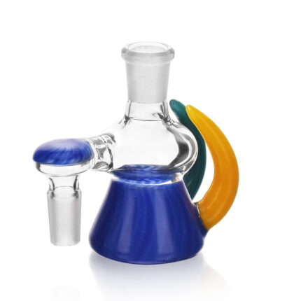 EG Glass EGA10 Bright Horn Ash Catcher Dark Blue.jpg
