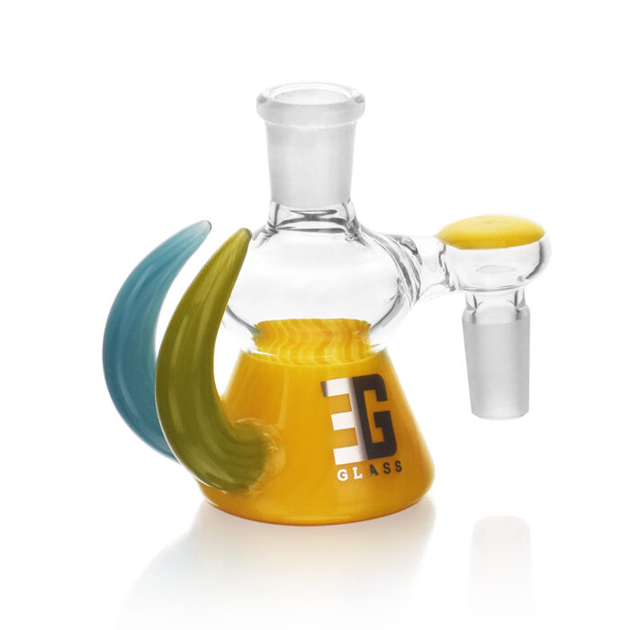 EG Glass EGA10 Bright Horn Ash Catcher YELLOW.jpg