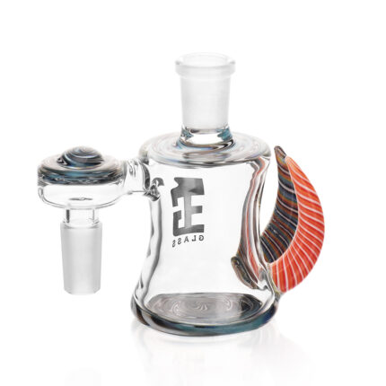EG Glass EGA28 Wig Wag Top Bottom Ash Catcher Blue.jpg