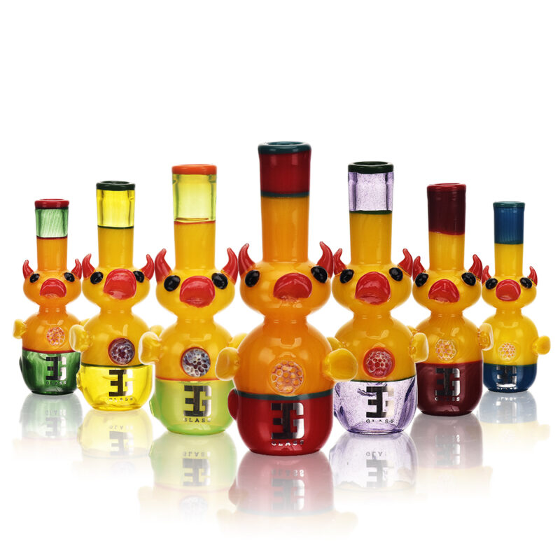 EG Glass EGH26 EG Horned Duck Hand Pipe.jpg
