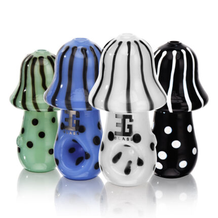 Eg Glass BSH03 EG Solid Mushroom Hand Pipe 4 inches 1.jpg