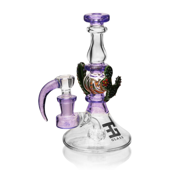 Eg Glass Eg 21 Eg Cactus Wig Wag Rig 7 Transparent PURPLE.jpg