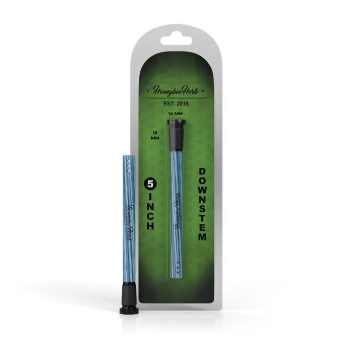 HONEYBEE HERB CANDY STRIPPED DOWNSTEM 5IN BLUE.jpg