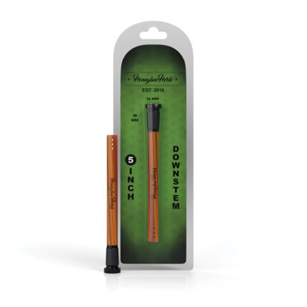HONEYBEE HERB CANDY STRIPPED DOWNSTEM 5IN ORANGE.jpg