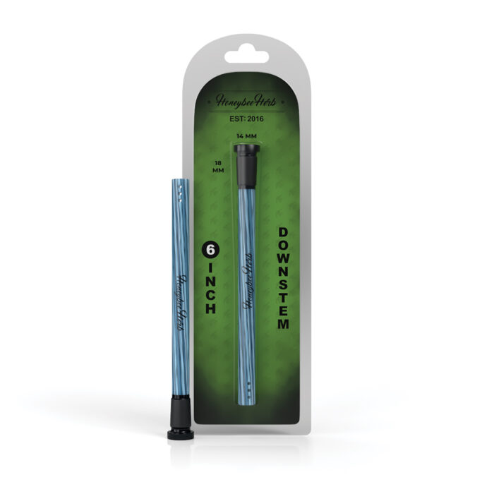 HONEYBEE HERB CANDY STRIPPED DOWNSTEM 6IN BLUE.jpg