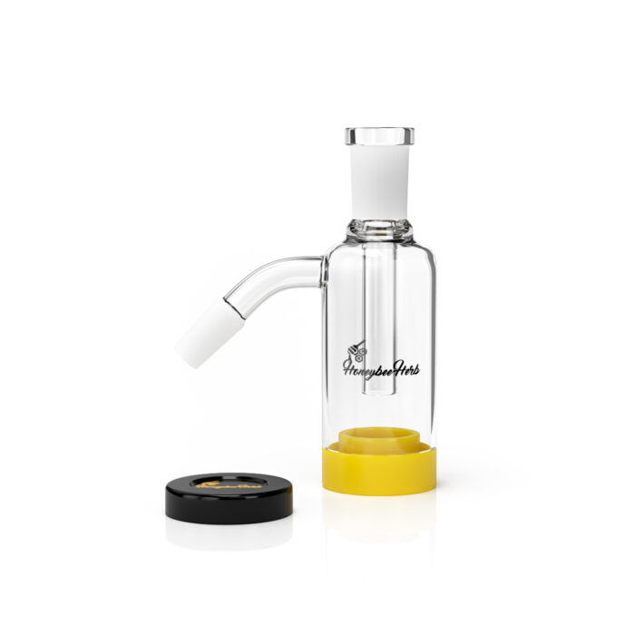 HONEYBEE HERB CLASSIC SILICONE RECLAIM CATCHER 45 DEGREE.jpg