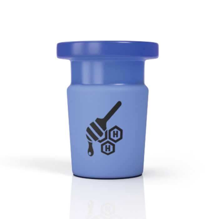 HONEYBEE HERB GLASS REDUCER MILK BLUE.jpg