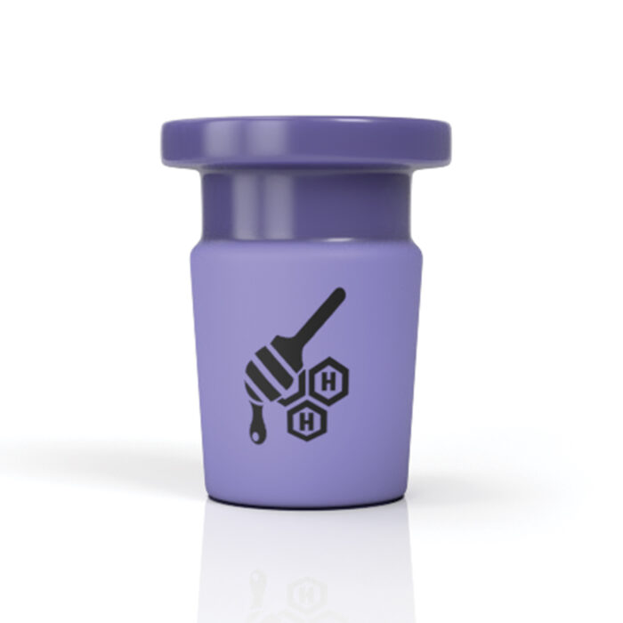 HONEYBEE HERB GLASS REDUCER MILK PURPLE.jpg