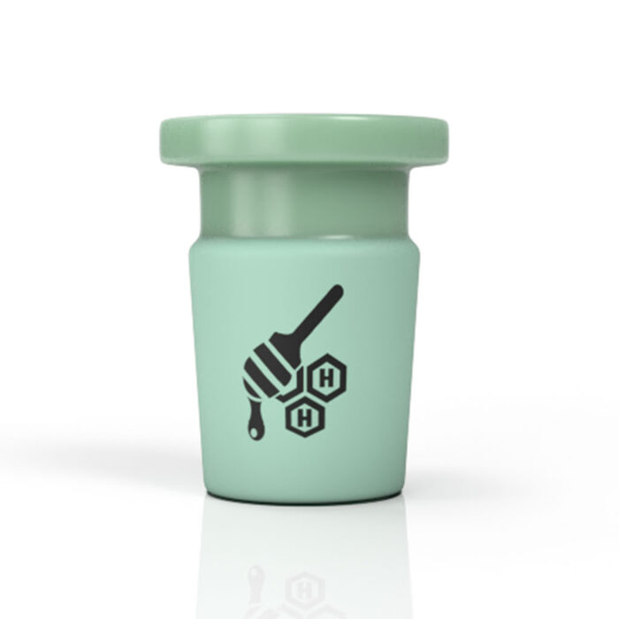 HONEYBEE HERB GLASS REDUCERMINT GREEN.jpg