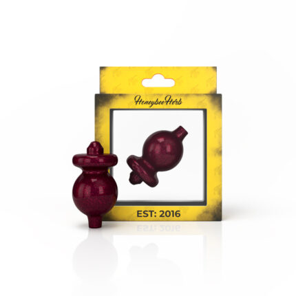 HONEYBEE HERB LUX GALAXY CARB CAP DICHRO RED 1