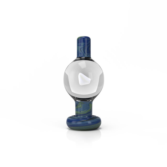 HONEYBEE HERB SKYLIGHT OPAL BUBBLE CAP BLUE 3.jpg