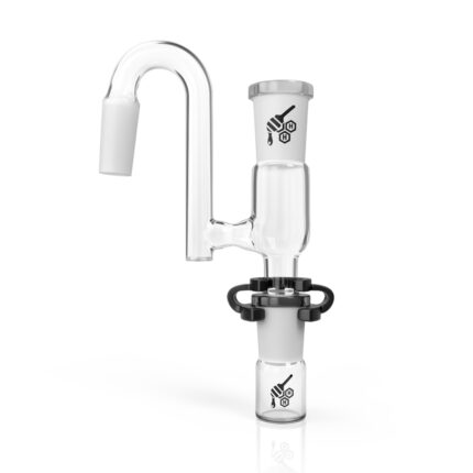 HONEYBEE HERB SWAN NECK GLASS RECLAIM CATCHER STRAIGHT NECK.jpg