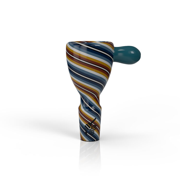 HONEYBEE HERB WIG WAG STRIPPED BONG BOWL PIECESRAINBOW 2.jpg