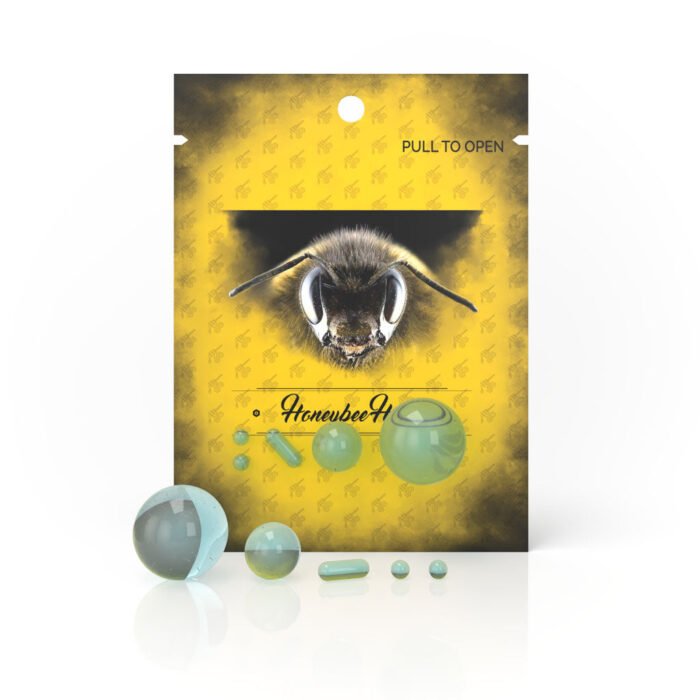 Honeybee Herb Ghost Glass Dab Marble Set 1.jpg