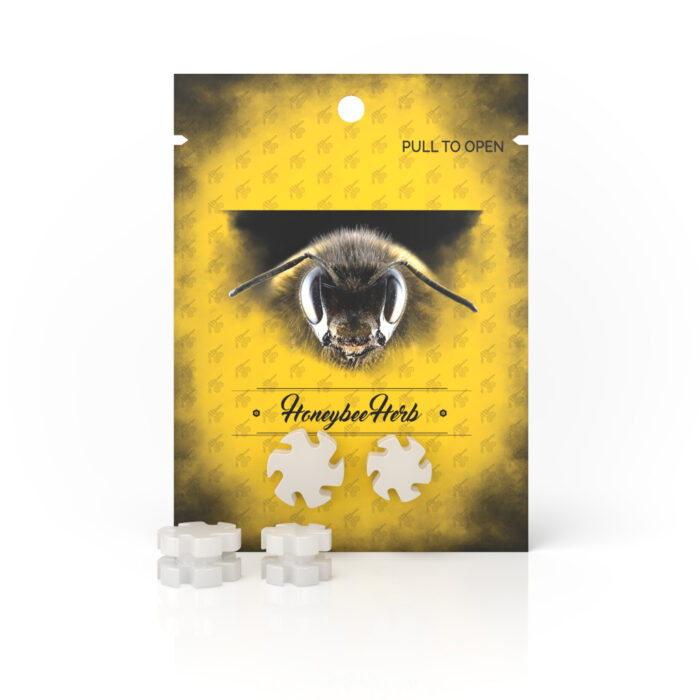 Honeybee Herb Quartz Opaque Dab Gears 2pk.jpg