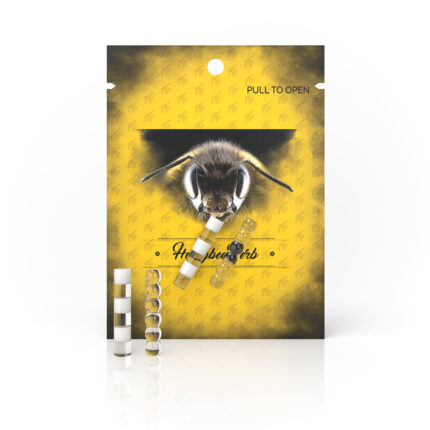 Honeybee Herb Zebra Bubble Pillars 2pck.jpg