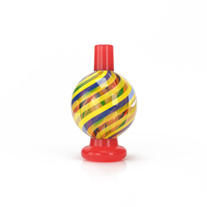 KALEIDOSCOPE BUBBLE CARB CAP RED 1.jpg