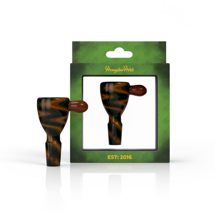 WIG WAG STRIPPED BONG BOWL PIECESBLACKORANGE 1.jpg