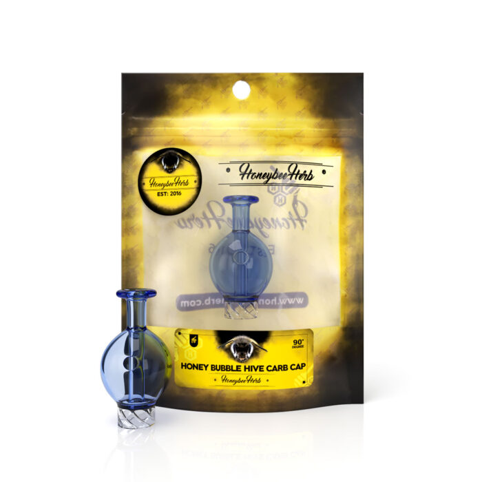 HONEY HIVE BUBBLE CARB CAP BLUE 1.jpg