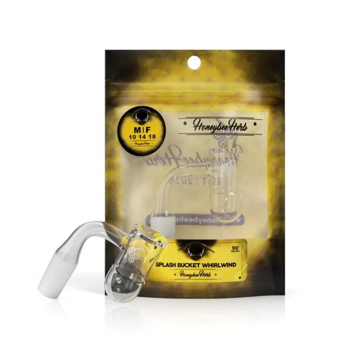 HONEYBEE HERB SPLASH BUCKET WHIRLWIND QUARTZ BANGER 90° DEGREE YL10MM MALE.jpg