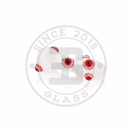 EG Glass – EGH34 Colored Eye Glass Hand Pipe 4.522 White.png