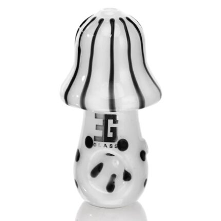 Eg Glass BSH03 EG Solid Mushroom Hand Pipe 4.5 inches White 2.jpg