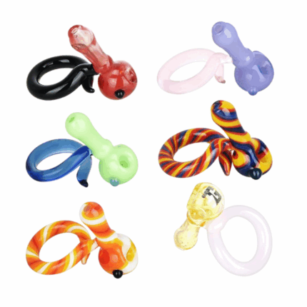 Eg Glass EGH40 Mini Ring Spoon Pipe Assorted Colors 1.3.png