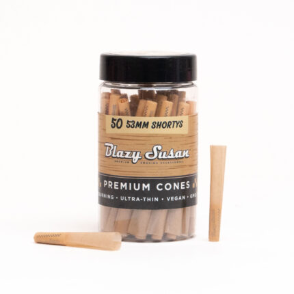 Blazy Susan Mini 53MM Unbleached Pre Rolled Cones 50 Count scaled 1.jpg